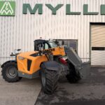 Liebherr T41-7s verreiker voor het bedrijfsgebouw van Mylle H.